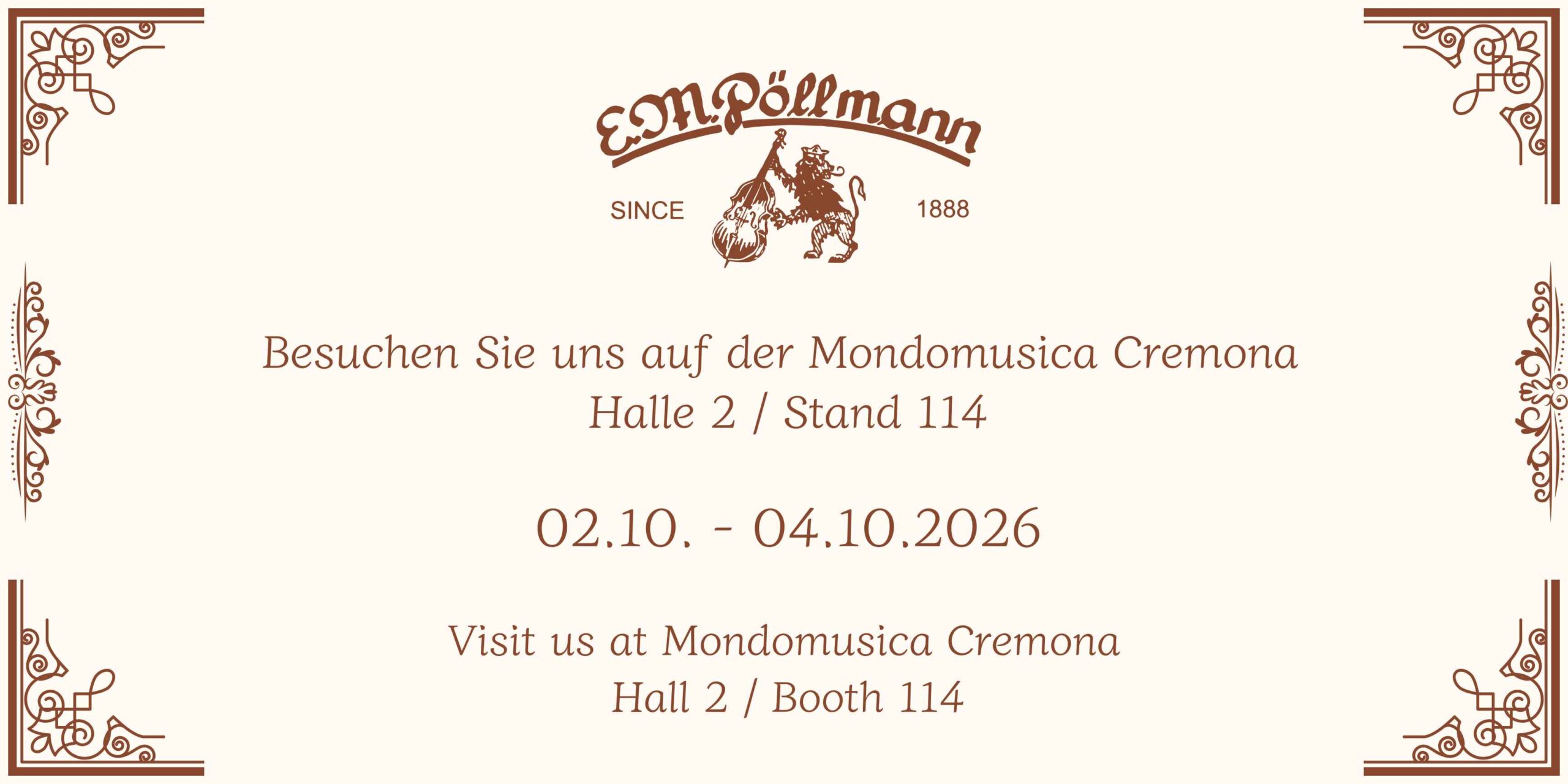 Messe Cremona Banner